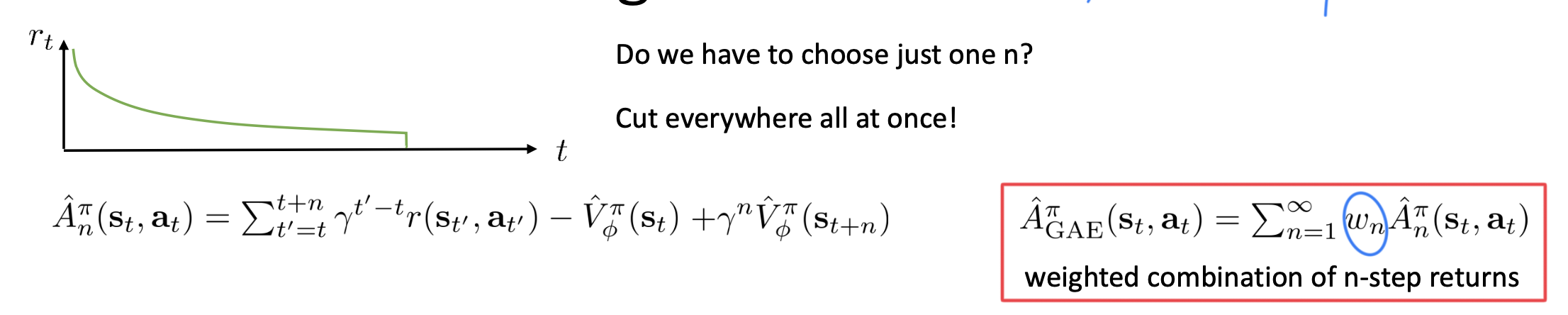 N-step更进一步,广义优势估计